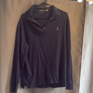 Polo Ralph Lauren Navy Quarter-Zip Pullover